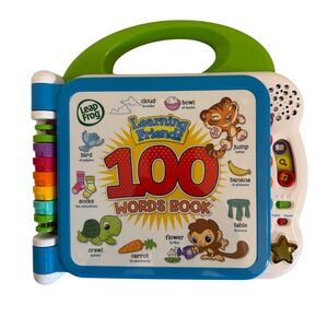 LeapFrog‎ Learning Friends 100 Words Book Electronic Toddler Learning Bilingual